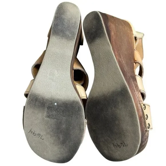 Bed Stu Platform Strappy Wedge Sandals - Picture 11 of 12